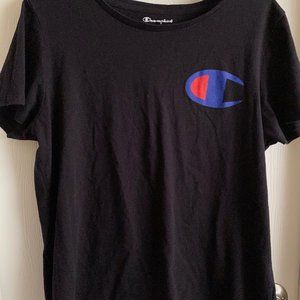 Champion Big C Black T-Shirt